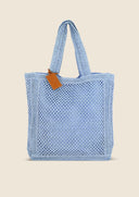 Beachbag Donna Me fui Sky Blue A076-SB