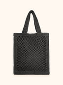 Beachbag Donna Me Fui Nero SW0050-BK