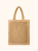 Beachbag Donna Me Fui Light Brown SW0050-LB