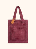 Beachbag Donna Me Fui Plum SW0050-PL