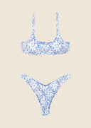 Woman bikini Me fui Top with American Fantasy Slip 0031-X01