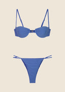 Woman bikini Me fui Reggio Emilia with Ferretto and Sky Blue 0101_SB adjustable briefs