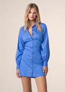 Woman short dress Me fui Sky Blue 0109-SB