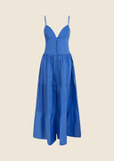 Long woman dress Me fui Sky Blue 0110-SB