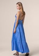 Long woman dress Me fui Sky Blue 0110-SB
