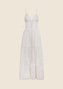 Long woman dress Me fui White 0110-WH
