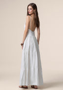 Long woman dress Me fui White 0110-WH