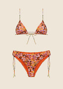 Woman bikini Me fui Triangle with adjustable script script fantasy 0240-X11