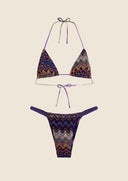 Bikini Donna Me fui Triangolo con Slip Fisso Fantasia 0410-PR