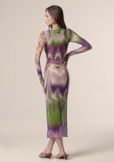 Midi Woman Skirt Me fui Fantasy 0428-X21