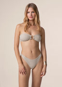 Woman bikini Me fui Band with fixed beige 0501-bg slip