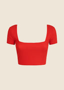 Crop Top Woman Me fui Color Block 0506-RD