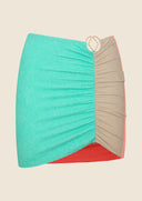Gonna Corta Donna Me fui Color Block 0507-CR