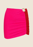 Woman short skirt Me fui Color Block 0507-PR