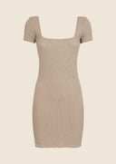 Woman short dress Me fui Beige 0508-Bg