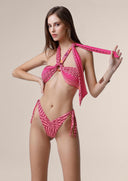 Woman bikini Me fui Band with American scrap American briefs 0621-X30