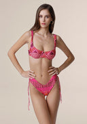 Woman bikini Me fui Reggio Emilia with Ferretto and Slip American Covering Fantasy 0641-X30