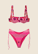 Woman bikini Me fui Reggio Emilia with Ferretto and Slip American Covering Fantasy 0641-X30