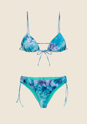 Woman bikini Me fui Triangle with adjustable scrap script fantasy 0750-X31