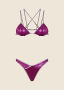 Woman bikini Me fui Triangle with Fixed American Slip Fuchsia 0801_ FX