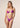 Bikini Donna Me fui Triangolo con Slip Americano Fisso Fucsia 0801_ FX