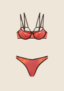 Woman bikini Me fui Reggio Emilia with ferrett and a American fixed American briefs 0803_ or