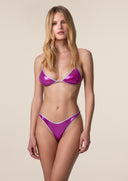 Woman bikini Me fui Triangle with Fuchsia Tanga Slip 0805-FX