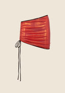 Woman short skirt Me fui Orange 0806-OR