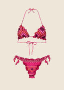 Bikini Donna Me fui Triangolo con Slip regolabile Fantasia 1500-X30