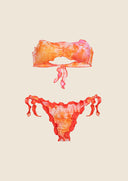 Woman bikini Me fui Band with adjustable scrap fantasy 1501-X32