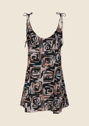 Vestito Corto Donna Me fui Fantasia 1600-X14