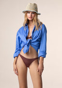 Woman knots briefs Me fui Marrone 1907-BN