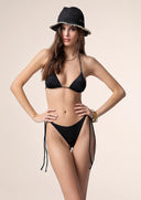 Woman adjustable thong Me fui Black 1912-BK