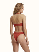 Bikini Donna Me Fui Top con Slip Fisso Red Clay SW0101-RC