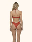 Bikini Donna Me Fui Reggiseno con Ferretto e Slip Fisso Red Clay SW0102RC