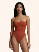Monokini Donna Me Fui Red Clay SW0103-RC