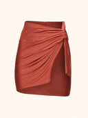 Short Pareo for Women Me Fui Red Clay SW0106-RC