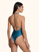 Monokini Donna Me fui Petrolio SW0122-PT