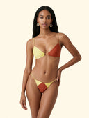 Bikini Donna Me Fui Fascia con Slip Regolabile Red Clay SW0141-RC