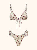 Bikini Donna Me fui Triangolo con Slip fisso fantasia SW0200-X01