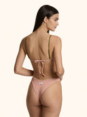 Bikini Donna Me fui Triangolo con Slip fisso Rosa SW0220-PK