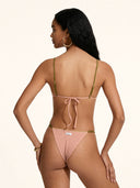 Bikini Donna Me fui Fascia con Slip regolabile Rosa SW0222-PK