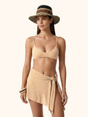 Pareo corto Donna Me fui Gold SW0226-GD