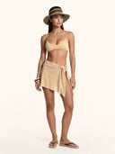 Pareo corto Donna Me fui Gold SW0226-GD