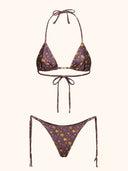Bikini Donna Me fui Triangolo con Slip regolabile Fantasia SW0230-X02
