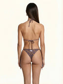 Bikini Donna Me fui Triangolo con Slip regolabile Fantasia SW0230-X02