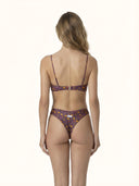 Bikini Donna Me fui Top fisso con Slip Americano fisso Fantasia SW0231-X02