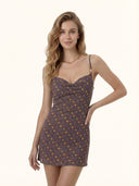 Vestito corto Donna Me fui Fantasia SW0236-X04