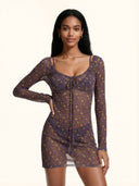 Vestito corto Donna Me fui Fantasia SW0237-X02