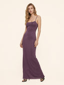 Vestito Lungo Donna Me Fui Bordeaux SW0239-BD